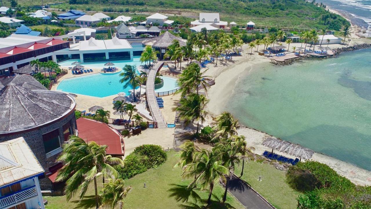 Romantique Et Bel Appartement En Bord De La Mer, Piscine Surveillee Et Belle Plage A 50M Saint-Francois (Grande-Terre) Exterior foto