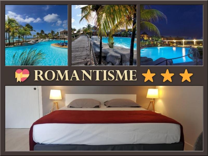 Romantique Et Bel Appartement En Bord De La Mer, Piscine Surveillee Et Belle Plage A 50M Saint-Francois (Grande-Terre) Exterior foto