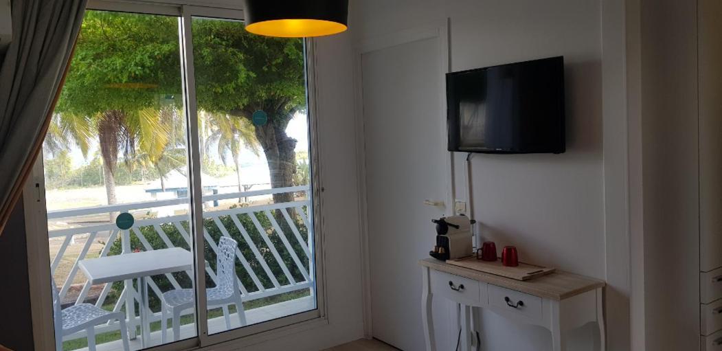 Romantique Et Bel Appartement En Bord De La Mer, Piscine Surveillee Et Belle Plage A 50M Saint-Francois (Grande-Terre) Exterior foto