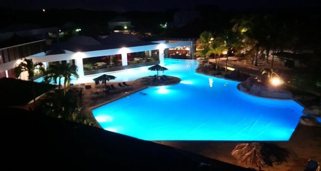 Romantique Et Bel Appartement En Bord De La Mer, Piscine Surveillee Et Belle Plage A 50M Saint-Francois (Grande-Terre) Exterior foto